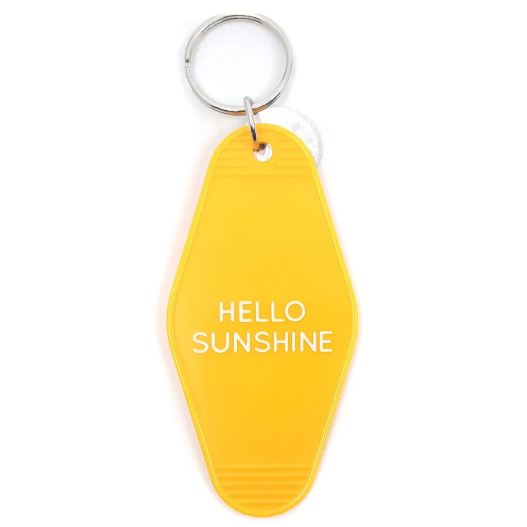 motel key hello sunshine