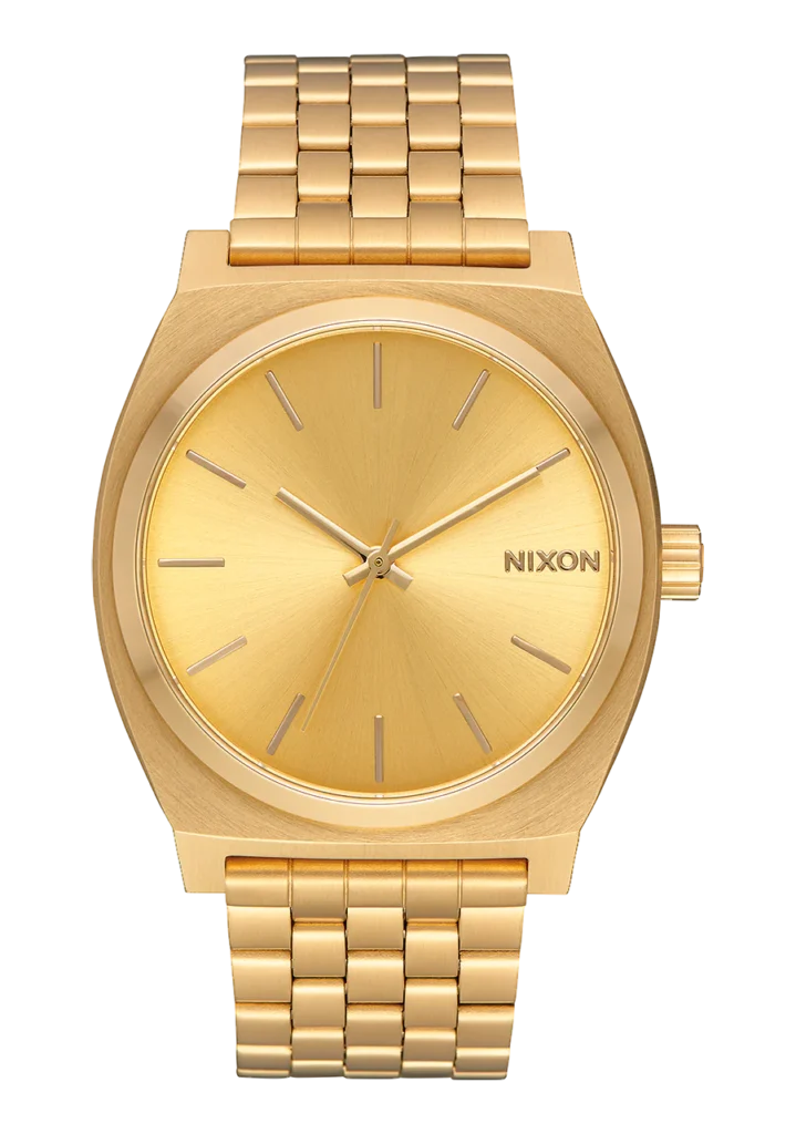 Montre time teller all gold Nixon