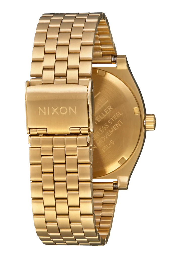Montre time teller all gold Nixon