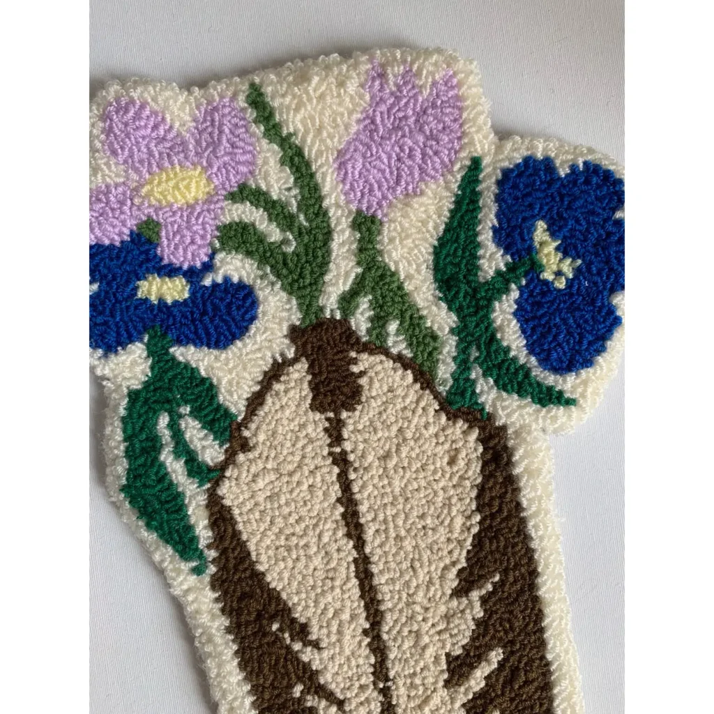 décoration mural botte à fleurs cowgirl muudland