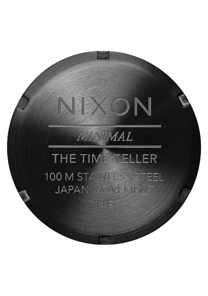 Montre time teller all black Nixon