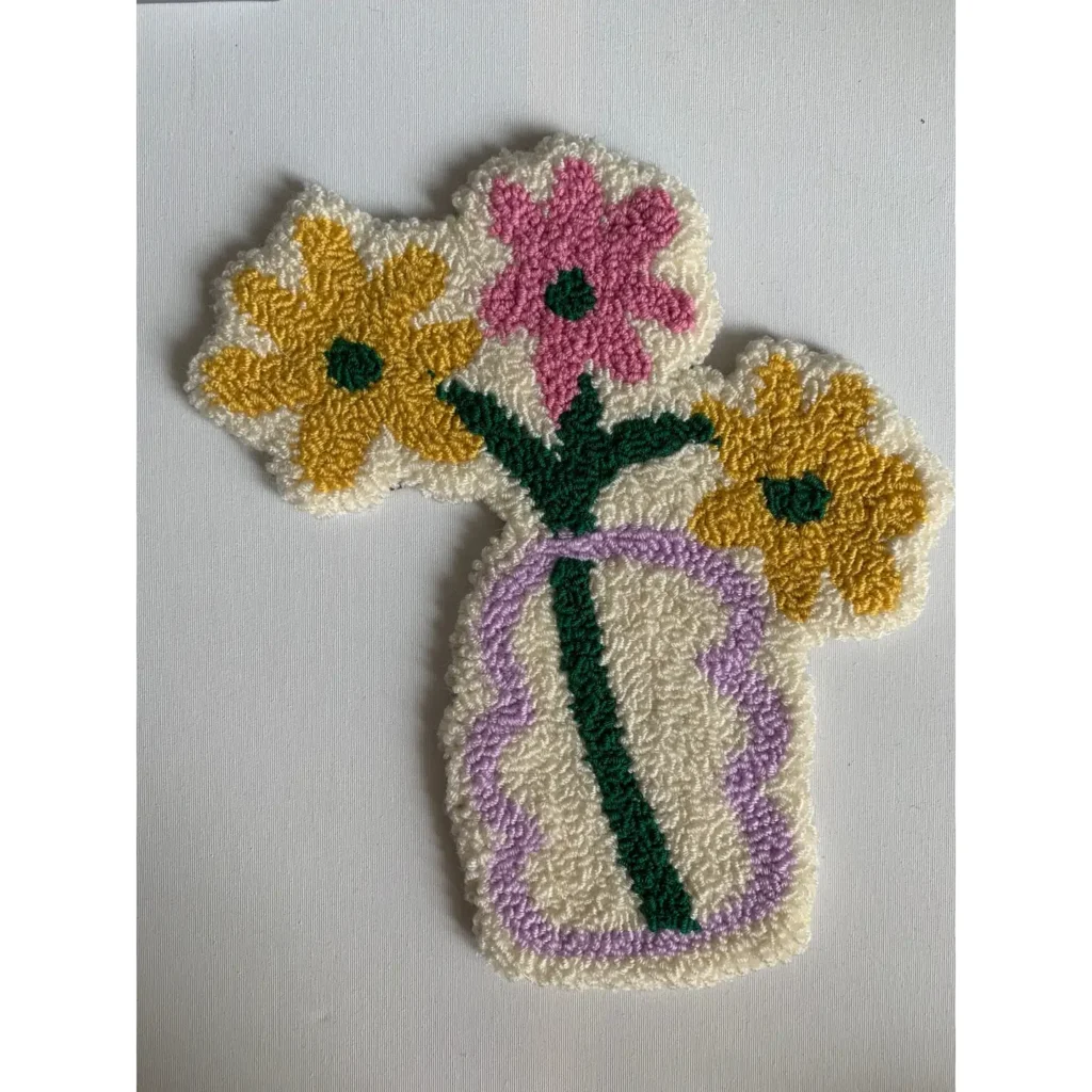 pot de fleur fond beige muudland