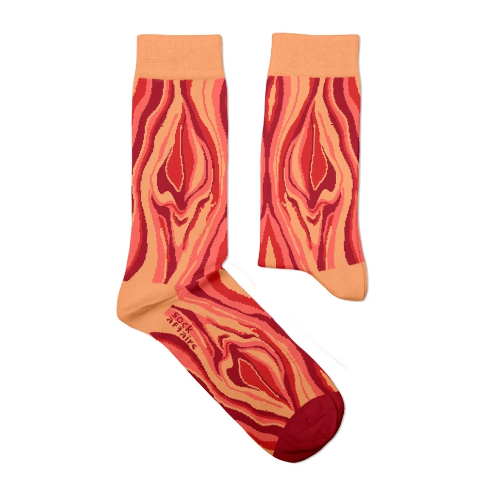 Chaussette vulva sock affaires