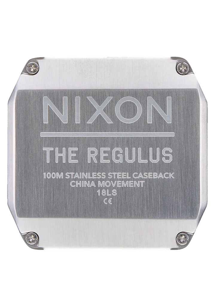 Montre regulus noir / argentée Nixon