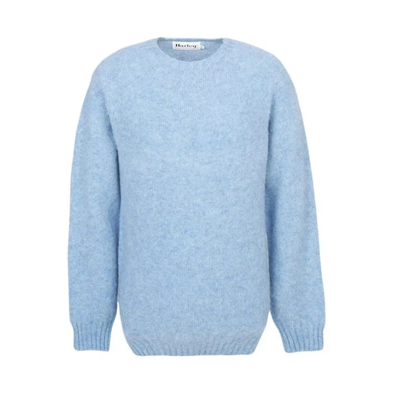 HARLEY OF SCOTLAND - PULL SHAGGY EN LAINE - GLACIER