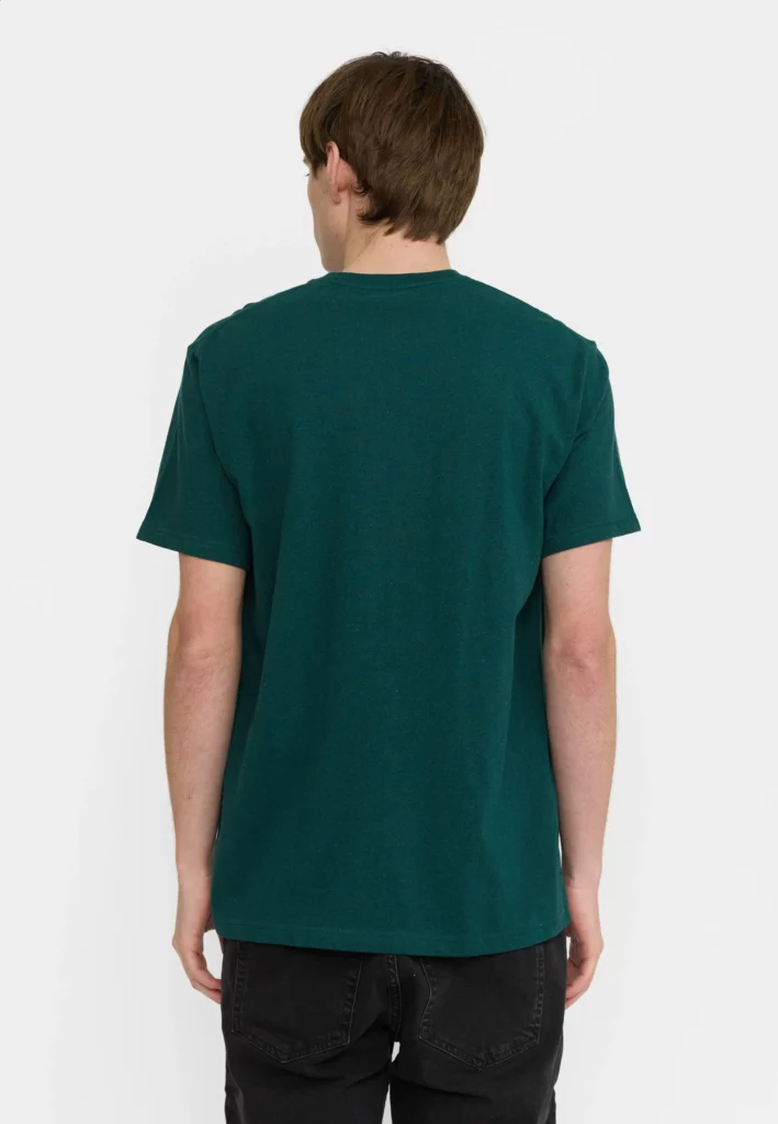 Dos du T-shirt Revolution 1425 PIZ Dark Petrol, coupe ample loose.