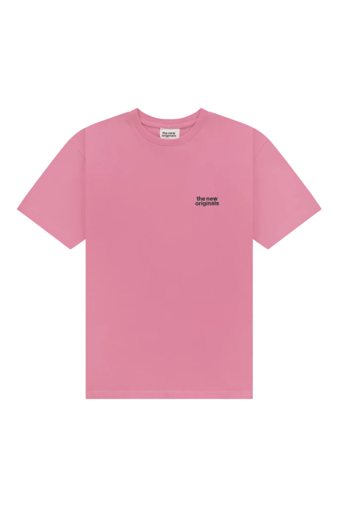 T-shirt Catna Bonbon avec logo brodé sur la poitrine gauche