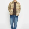 Overshirt Revolution 3218 Yellow porté, look oversize et casual