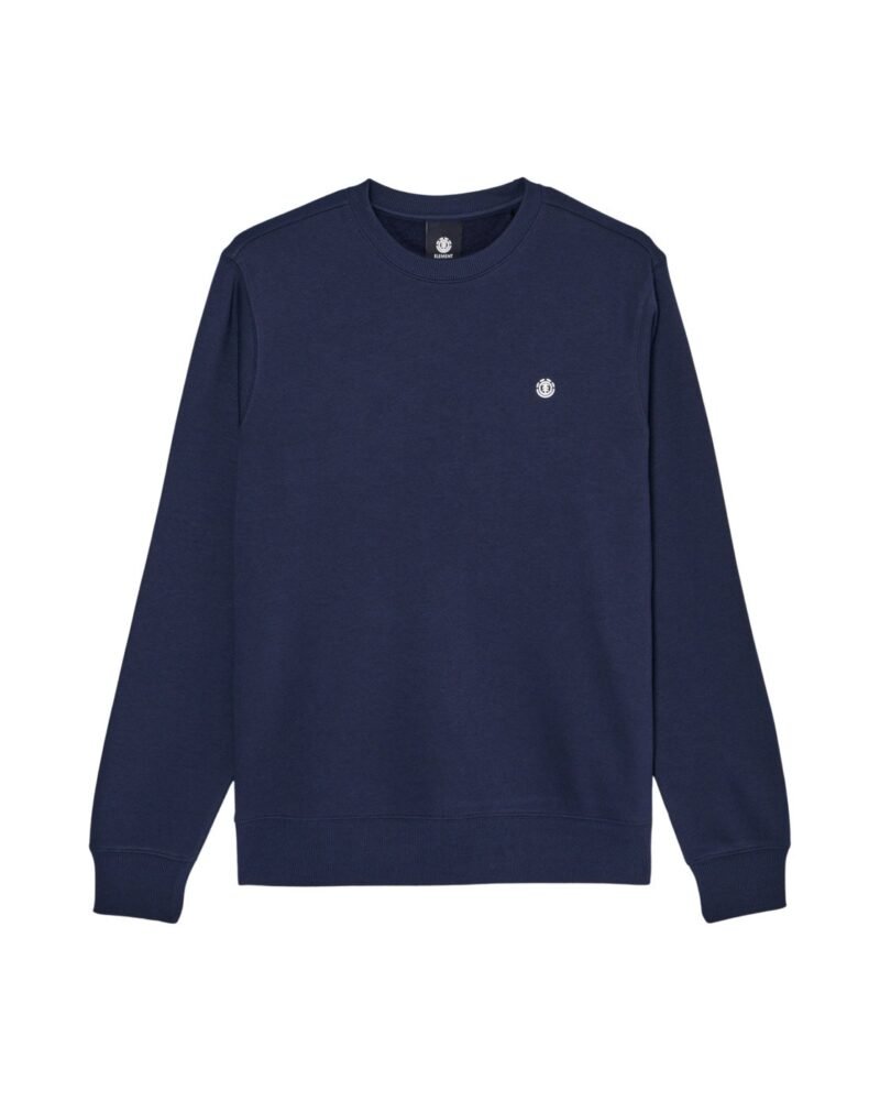 ELEMENT - ICON EMBROIDERY CR SWEAT - ECLIPSE NAVY