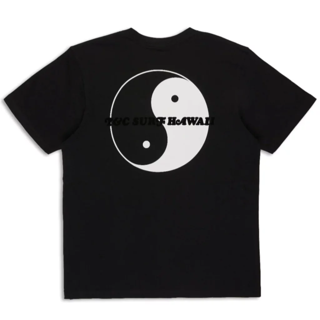 Dos du T-shirt T&C Surf Designs noir