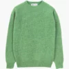 Pull Harley of Scotland Shaggy Dog couleur menthe, vue de face