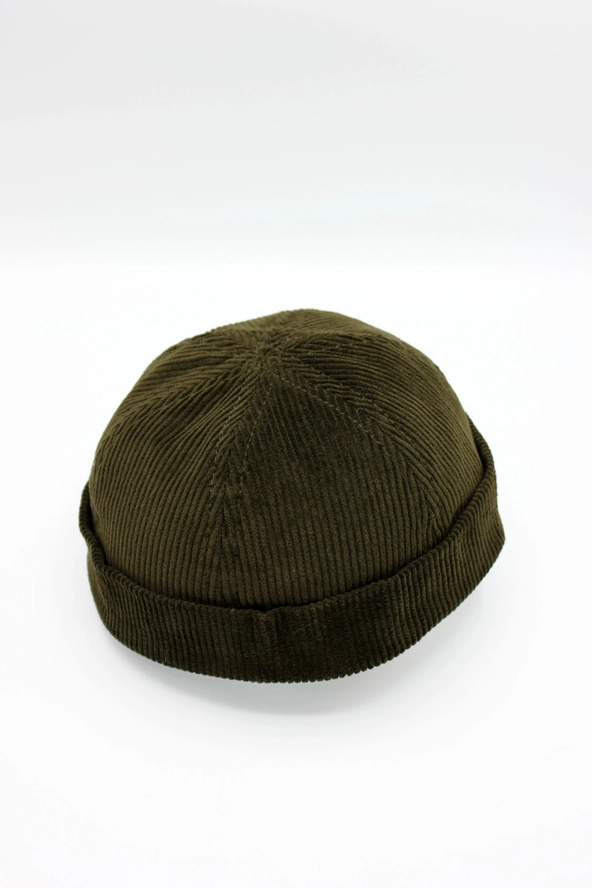 S VIATEUR - MIKI DOCKER VELOURS - VERT KAKI