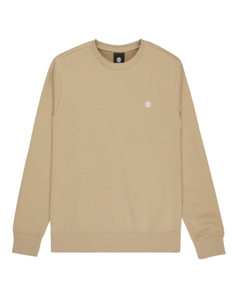 ELEMENT - ICON EMBROIDERY CR SWEAT - ALUMINIUM