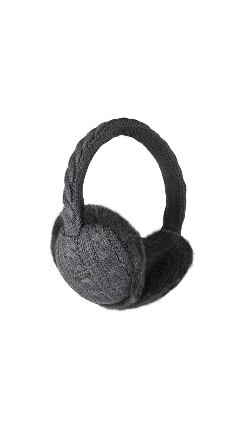BARTS MONIQUE EARMUFFS – DARK HEATHER