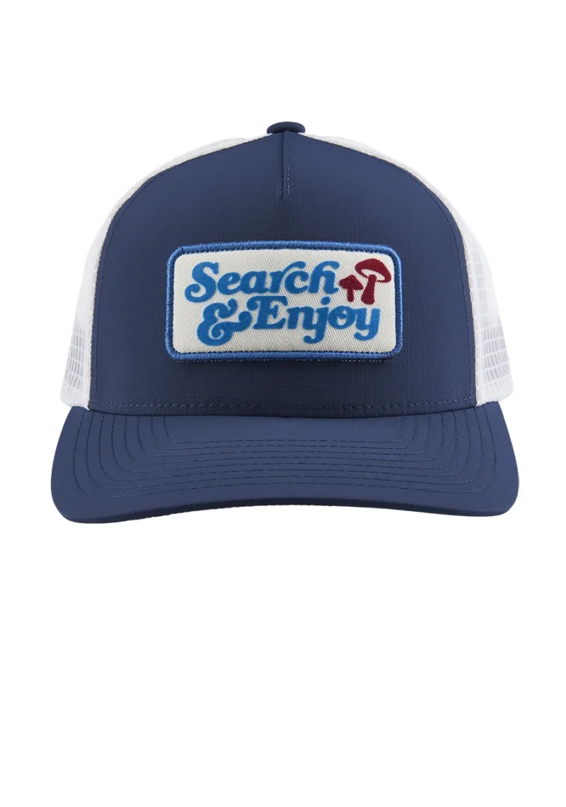 NIXON – CASQUETTE – SEARCHIN TRUCKER – Bleu marine / blanc