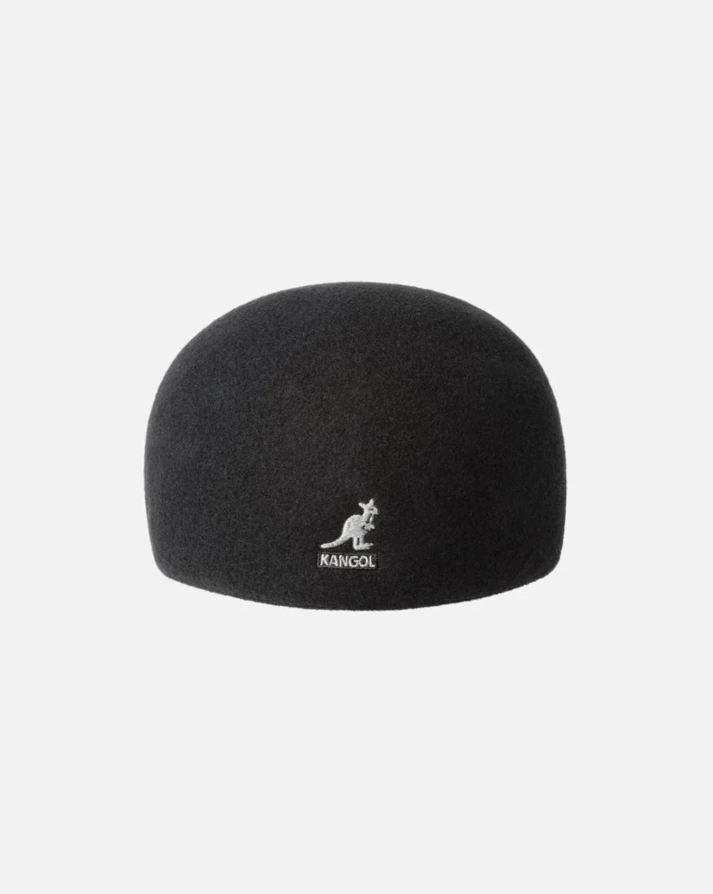 KANGOL - SEAMLESS WOOL 507 CAP - Black