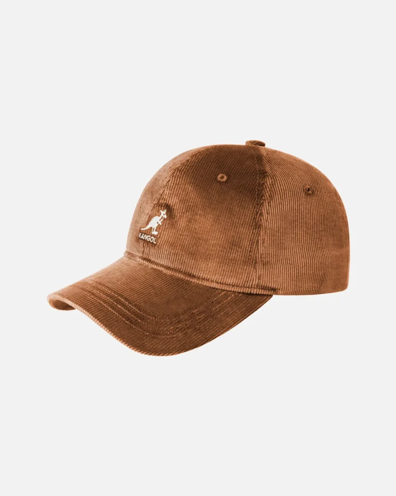 KANGOL - CORD BASEBALL -  Wood