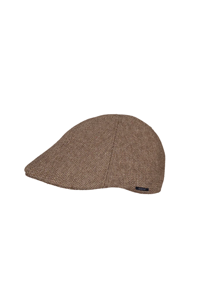 BARTS – CASQUETTE – MR. MITCHELL CAP – LIGHT BROWN