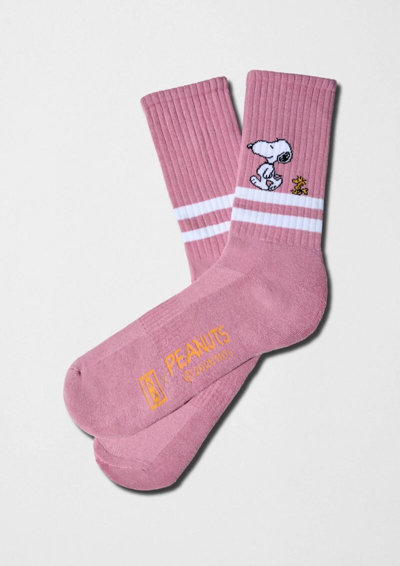 BESOCKS – CHAUSSETTES – besnoopy-heart-pink-
